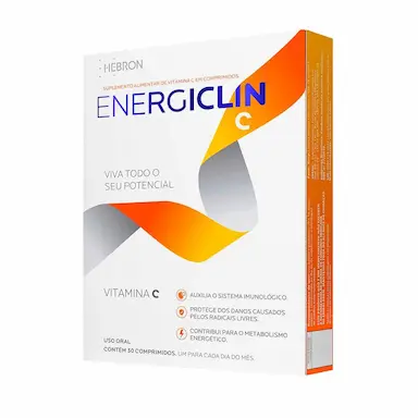 Suplemento Alimentar Energiclin C 30 Comprimidos