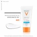 Protetor Solar Facial Vichy Capital Soleil Hydra-Matte FPS50 com 30g