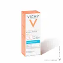 Protetor Solar Facial Vichy Capital Soleil Hydra-Matte FPS50 com 30g