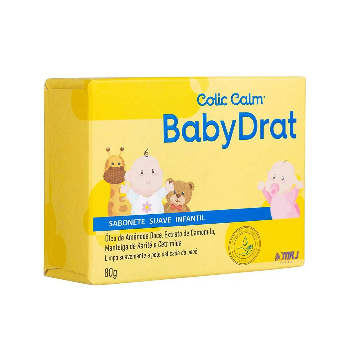 Sabonete Infantil Suave Colic Calm BabyDrat com 80g