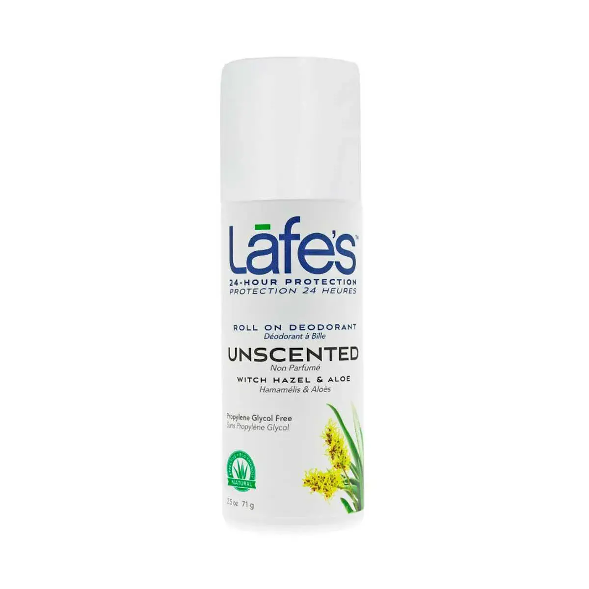 Desodorante Roll-On Lafe's Unscented com 88ml