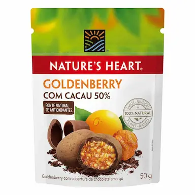 Snack Nature's Heart Goldenberry e Cacau com 50g