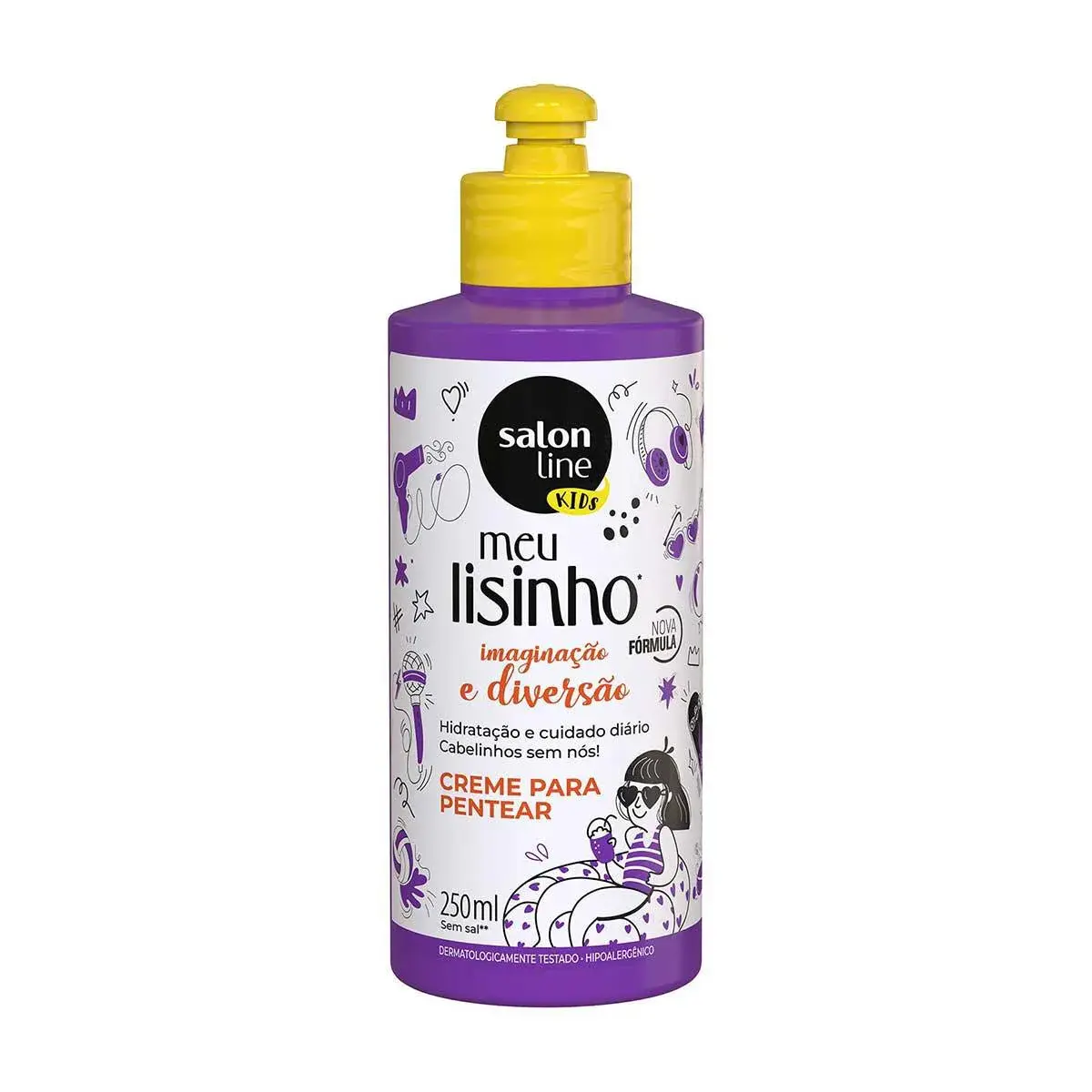 Creme para Pentear Salon Line Meu Lisinho Kids 250ml