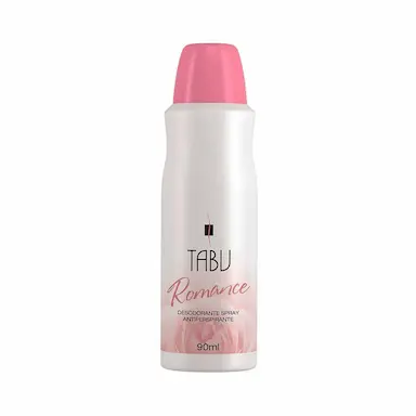 Desodorante Spray Tabu Romance Antitranspirante com 90ml