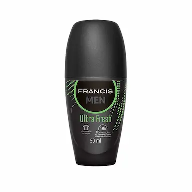 Desodorante Roll-On Francis Men Ultra Fresh com 50ml