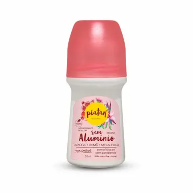Desodorante Roll-On Piatan Renova Sem Alumínio com 55ml