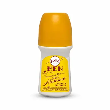 Desodorante Roll-On Piatan Men Do Rui Sem Alumínio com 55ml