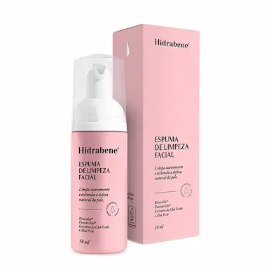 Espuma de Limpeza Facial Hidrabene com 50ml