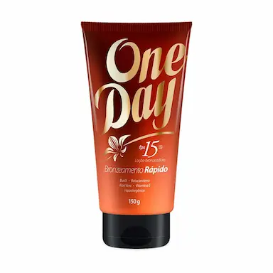 Loção Bronzeadora One Day FPS15 com 150g