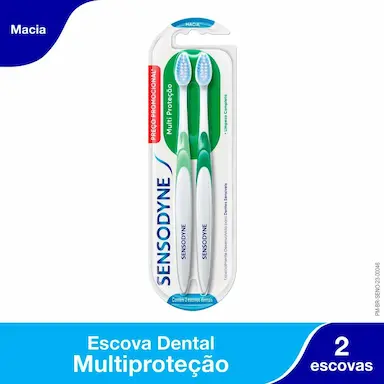 Kit Escova de Dente Sensodyne Multi Proteção com 2 Unidades