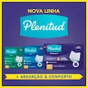 Roupa Íntima Descartável Unissex Plenitud Noturna P/M 14 unidades