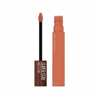 Batom Líquido Maybelline Superstay Matte Ink Chai Genius com 5ml