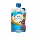 Purê Orgânico Nestlé Naturnes Banana, Maçã e Framboesa com 99g