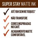 Batom Líquido Maybelline Superstay Matte Ink Mocha Inventor com 5ml