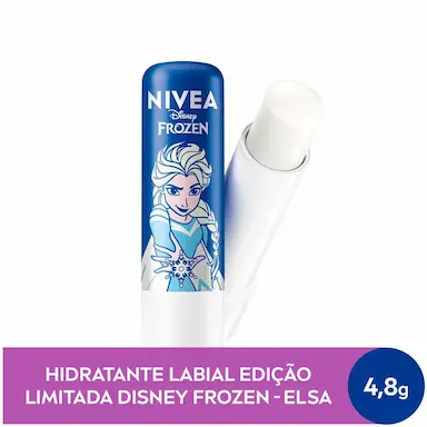 Hidratante Labial Nivea Original Care Disney Frozen 4,8g