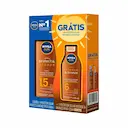 Kit Protetor Solar Nivea Sun Protect&Bronze FPS15 com 200ml + Loção Bronzeadora Intensive&Bronze com 125ml