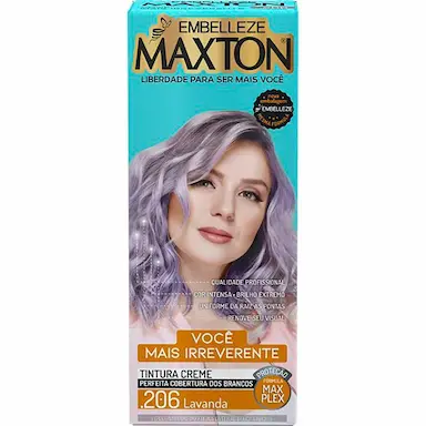 Tintura Creme Maxton .206 Lavanda com 1 Unidade