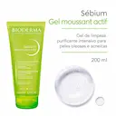 Gel de Limpeza Sébium Bioderma Gel Moussant Actif com 200ml