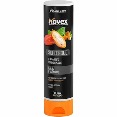 Condicionador Novex Superfood Cacau & Amêndoas com 300ml