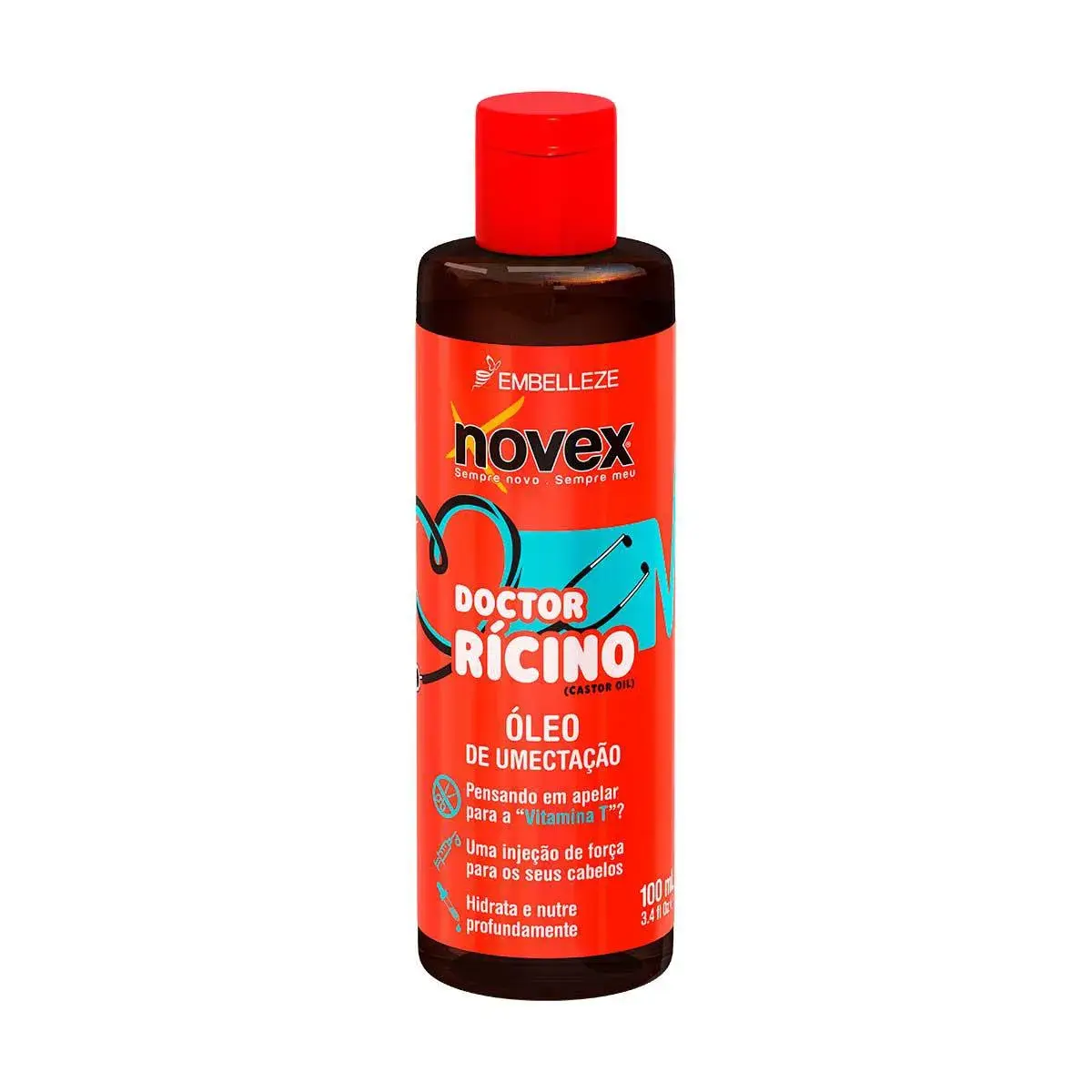 Óleo de Umectação Novex Doctor Rícino com 100ml