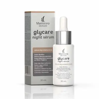Sérum Facial Rejuvenescedor Noturno Glycare Night 30ml