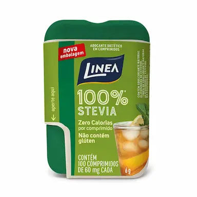 Adoçante Linea Stévia com 100 Comprimidos