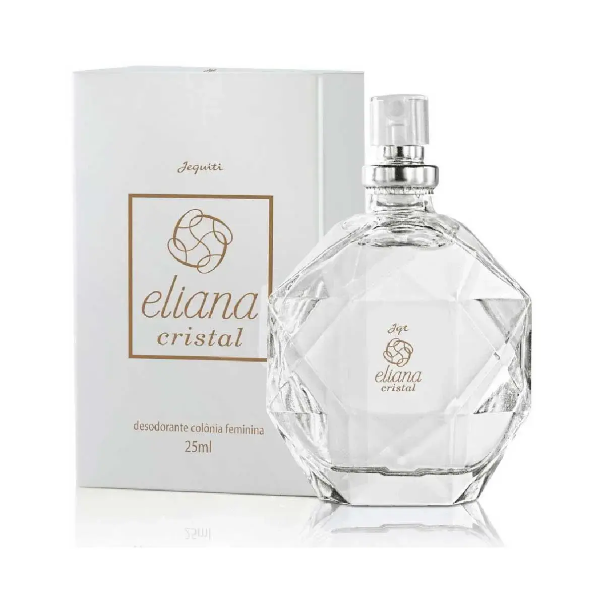 Desodorante Colônia Feminina Eliana Cristal com 25ml