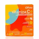 Vitamina C 1G Raia Laranja 30 Comprimidos Efervescentes