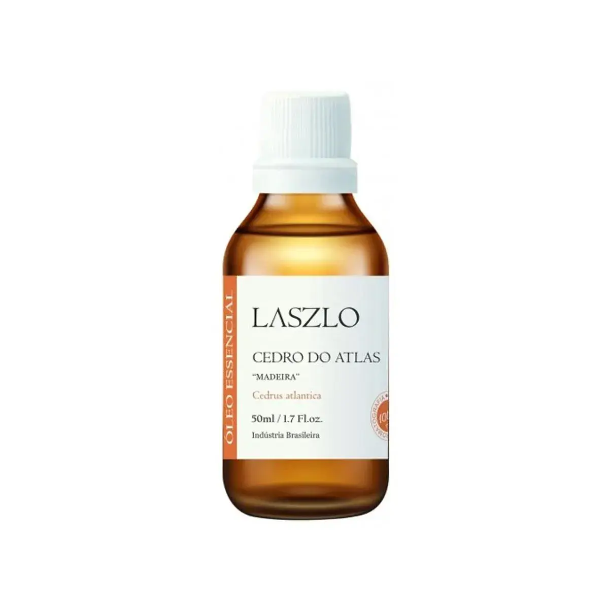 Óleo Essencial Laszlo Cedro do Atlhas GT Madeira com 50ml
