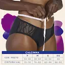 Roupa Íntima Feminina Tena Lavável Preta P 1 unidade