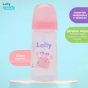 Mamadeira Lolly Big Oceano Rosa de 330ml