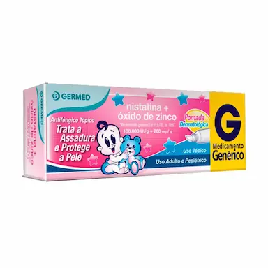 Nistatina + Óxido de Zinco Germed Pomada com 60g