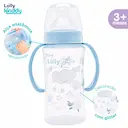 Mamadeira Lolly Big Dreams com Alça Azul com 350ml