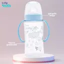 Mamadeira Lolly Big Dreams com Alça Azul com 350ml