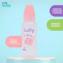Mamadeira Lolly Oceano Rosa de 250ml