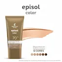 Protetor Solar Facial Episol Color FPS 70 Tom 2 Claro 40ml