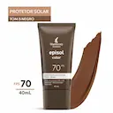 Protetor Solar Facial Episol Color FPS70 Tom 5 Negro com 40ml