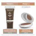 Protetor Solar Facial Episol Color FPS70 Tom 5 Negro com 40ml
