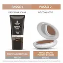 Protetor Solar Facial Episol Color FPS70 Tom 6 Negro com 40ml