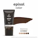 Protetor Solar Facial Episol Color FPS70 Tom 6 Negro com 40ml