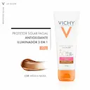 Protetor Solar Facial Capital Soleil UV-Glow FPS60 Pele Média a Negra com 40g