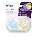 Chupeta Avent Ultra Air 0-6 Meses Elefante/Leão com 2 Unidades