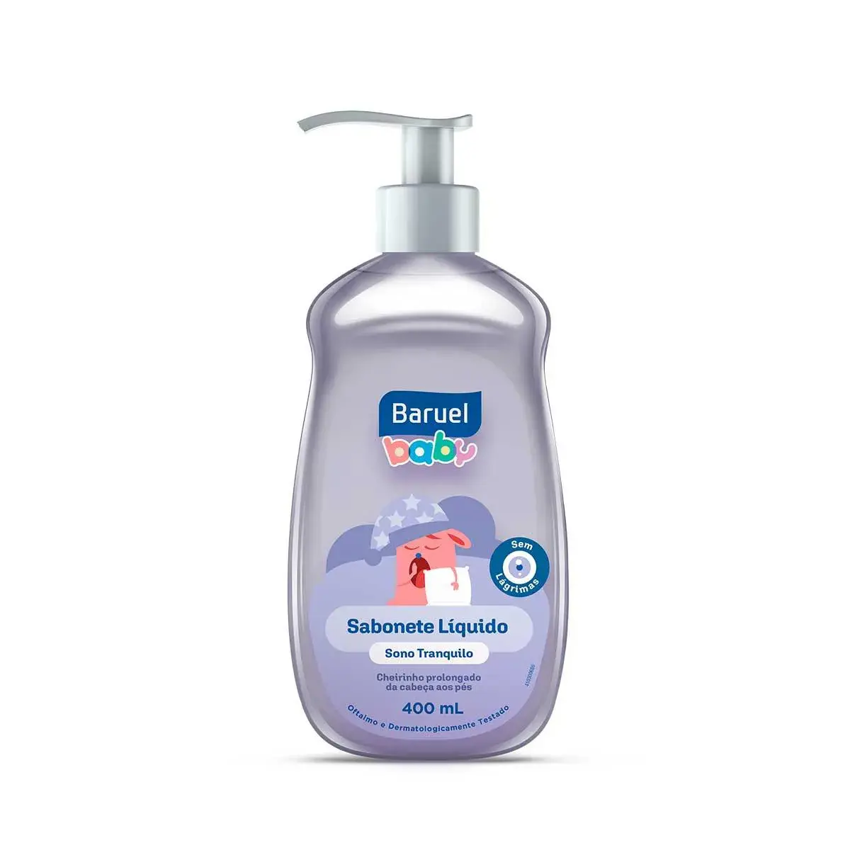 Sabonete Líquido Baruel Baby Sono Tranquilo com 400ml