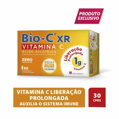 Vitamina C Bio-C XR 1g com 30 Comprimidos