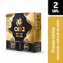 Camisinha Olla Prazer da Pele com 2 unidades