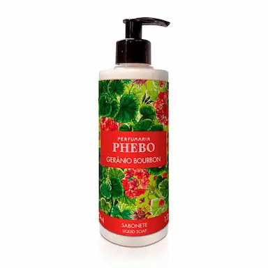 Sabonete Líquido Phebo Gerânio Bourbon com 360ml
