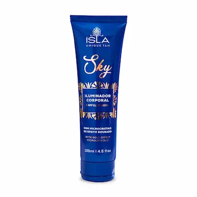 Iluminador Corporal Isla Unique Tan com 135ml