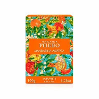 Sabonete em Barra Phebo Mandarina Asiática com 100g