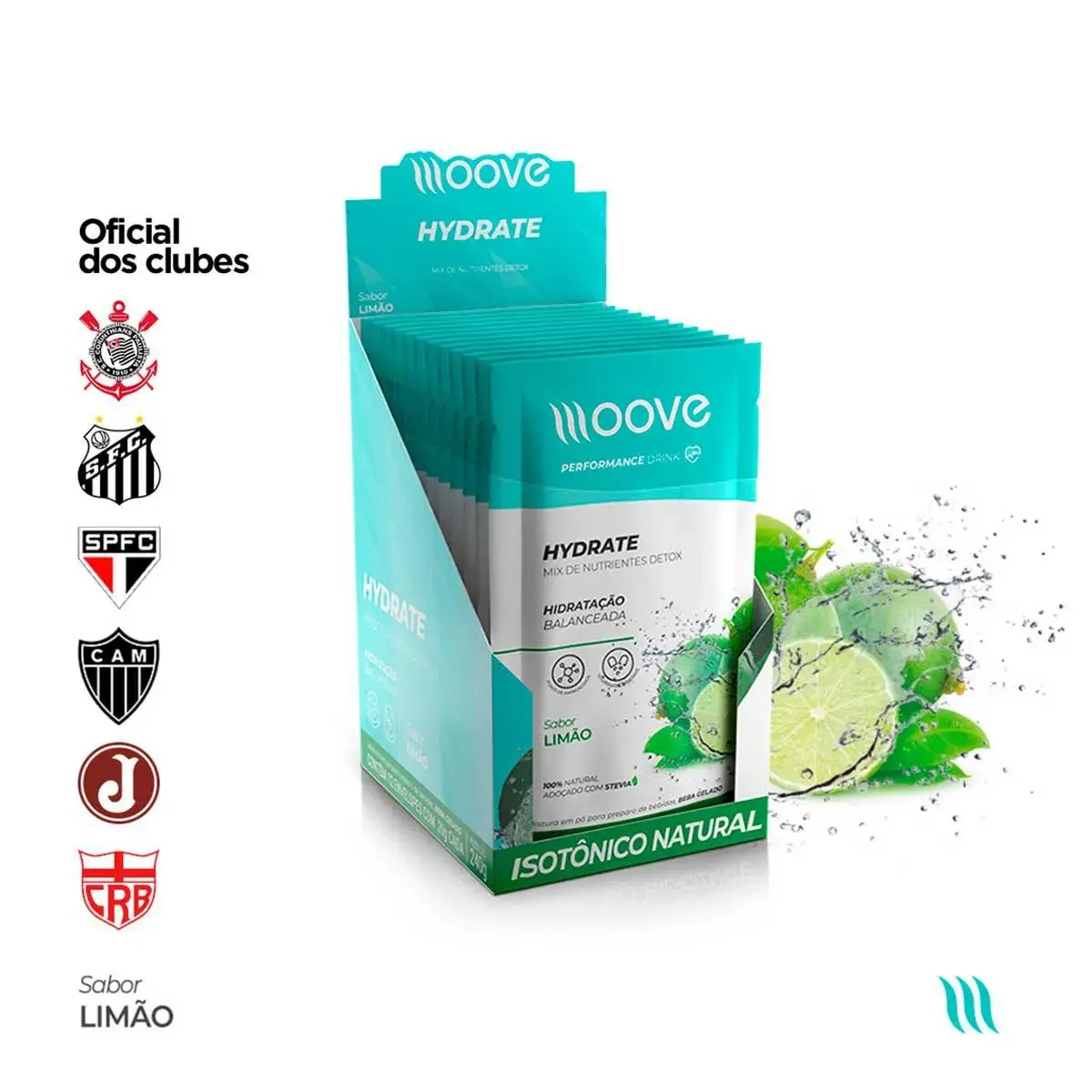 Moove Hidrate Performance Drink Limão 20g