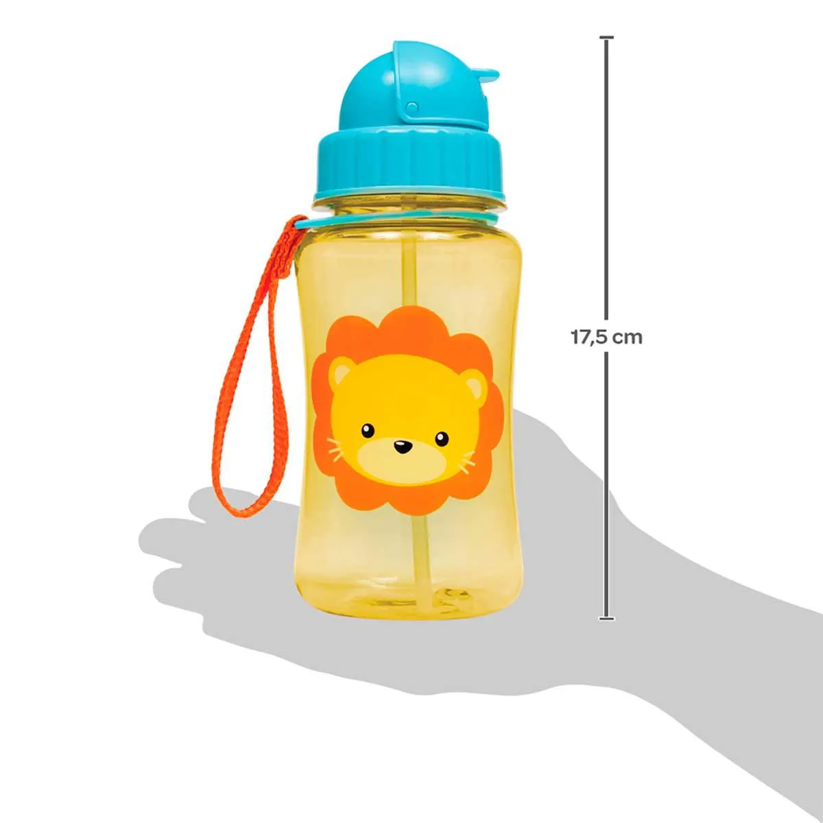 Garrafinha Buba Baby Animal Fun Leão com 350ml
